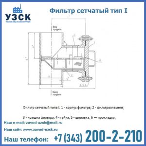 Фильтр сетчатый ФС по Т-ММ-11-2003 в Березниках